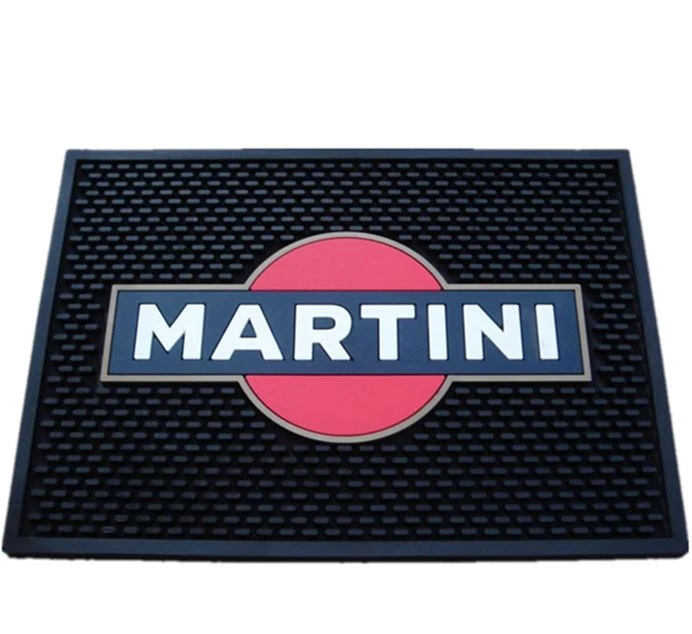 Promotion Branded PVC Beer Rail Mats For Pubs And Bars