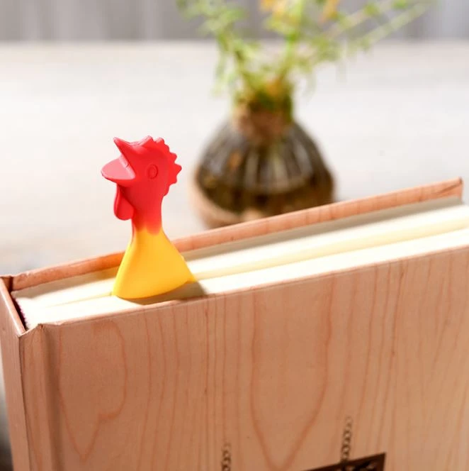 silicone Souvenir Bookmark