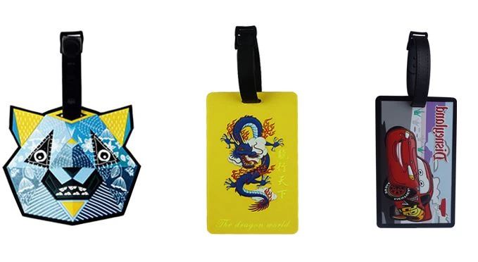 pvc bag tags