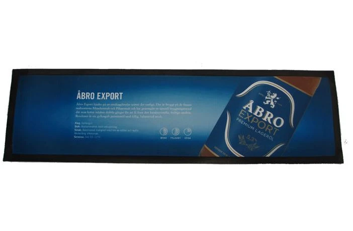 nitrile rubber promotional bar mat