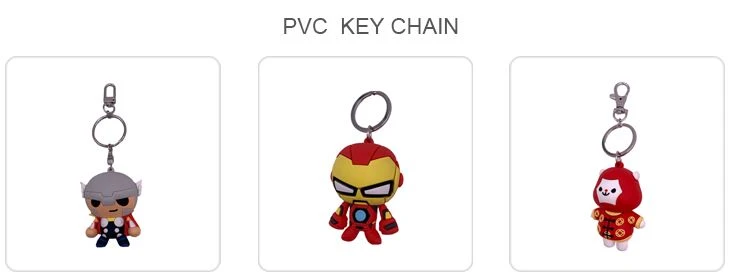 Key Chain 3D Double Side Key Ring 