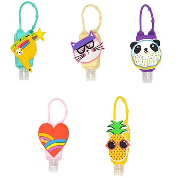 30ml Pocket Portable Silicone Perfume Hand Sanitizer bottle holder