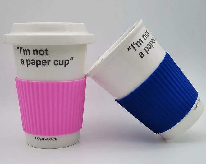 Bamboo fiber coffee cup