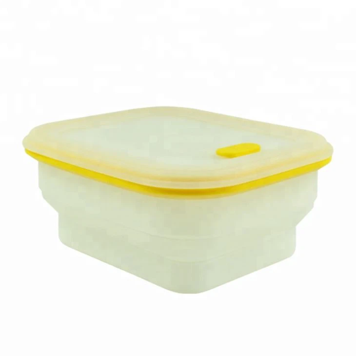 Eco Silicone Lid And Box Microwave Refrigerator Use