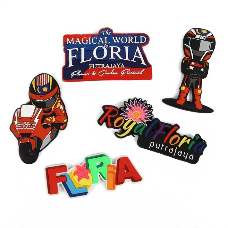 PVC 3D Fridge Magnets Seasion Ornament