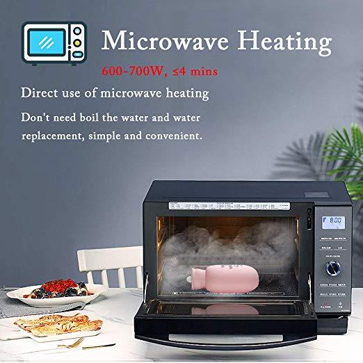 Silicone Hot Water Bag Version Soothes Pains Health Safety