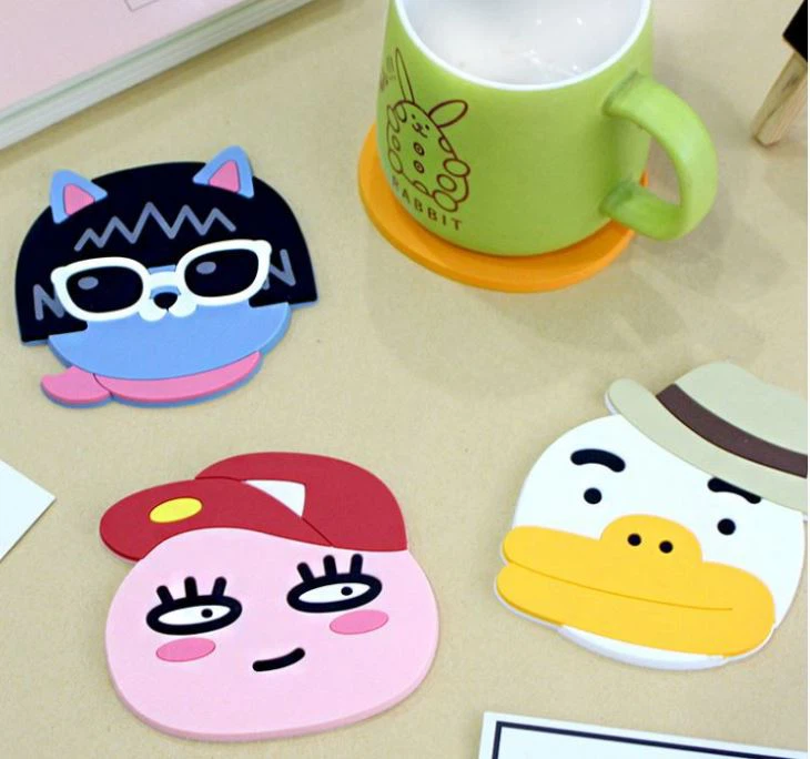 Soft PVC Coasters