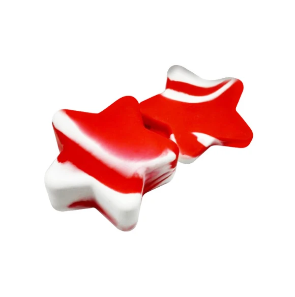 Pentagram Star Shape Silicone Dab Containers For Storing Wax