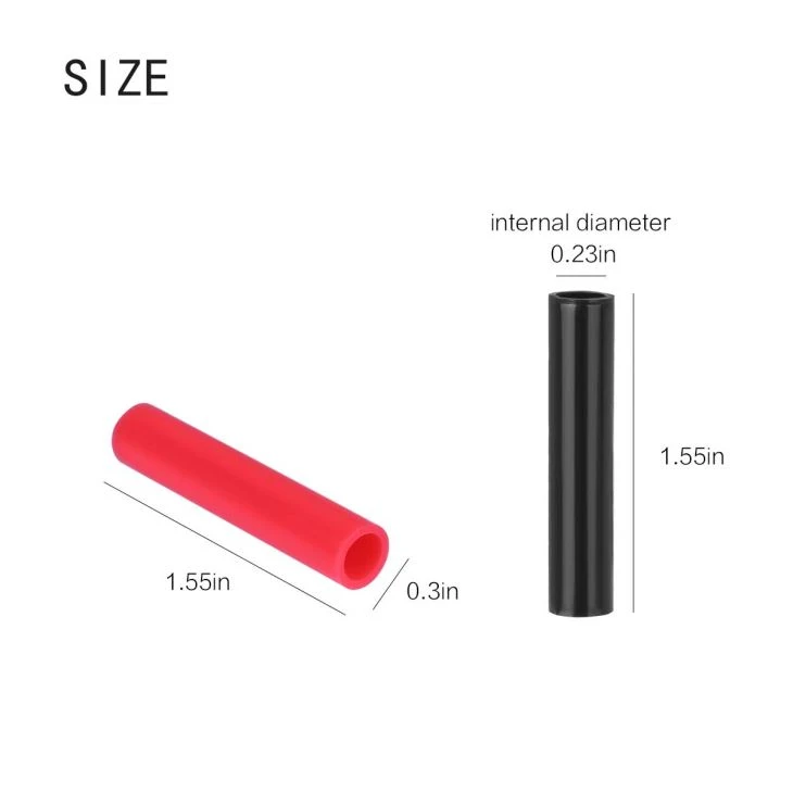 Multicolored Silicone Stainless Steel Straw Tip Covers