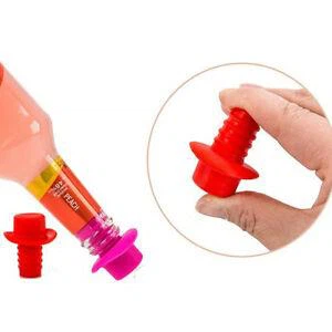 Reusable Personalize Silicone Wine Bottle Stoppers