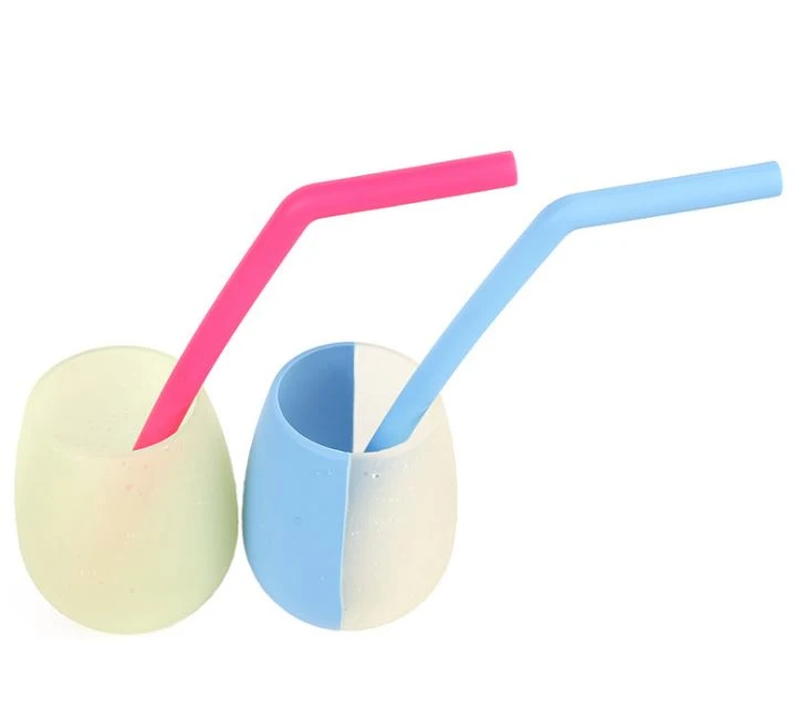 Reusable Silicone Straight Drinking Straws