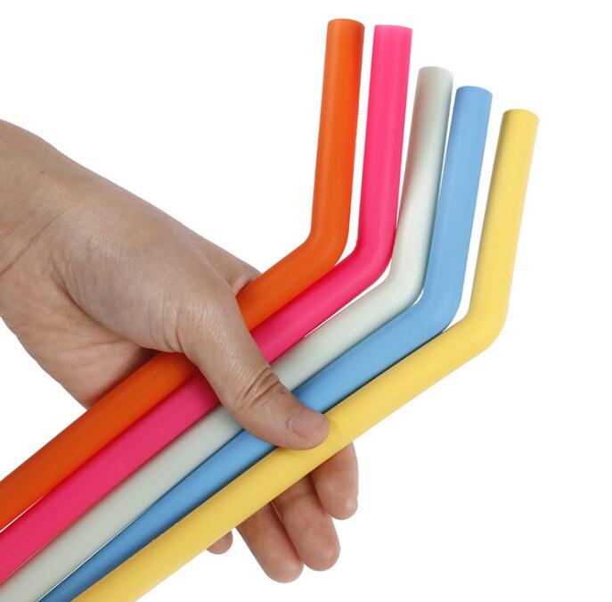 Reusable Silicone Straight Drinking Straws