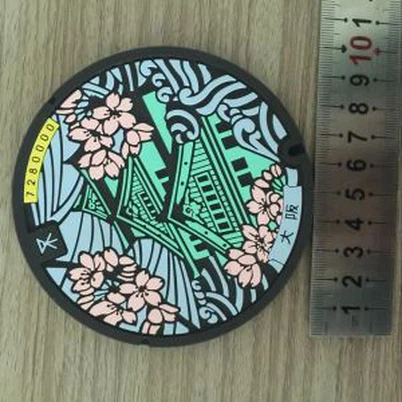 الهدايا الترويجية نموذج بالحجم الطبيعي لينة PVC كأس البيرة كوستر