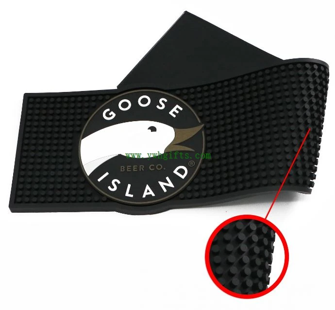 Soft Pvc Bar Drink Rail Mats Rubber Bar Mat