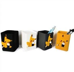 الترويجية دائم 3D سيليكون حامل قلم رصاص للمكتب أو المدرسة